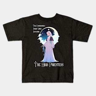 The High Priestess Tarot Kids T-Shirt